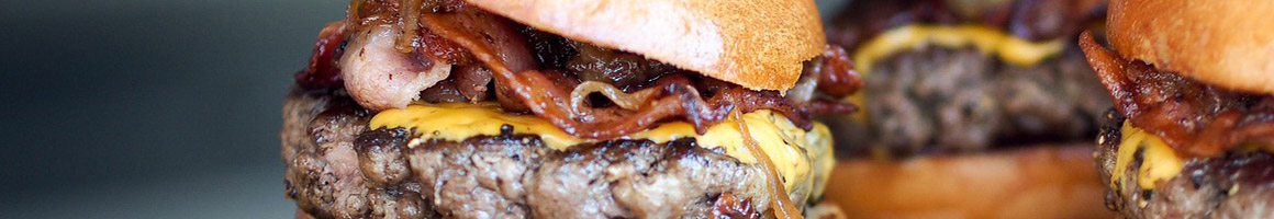 Eating Burger at Sonny's Hamburgers restaurant in Detroit, MI.
